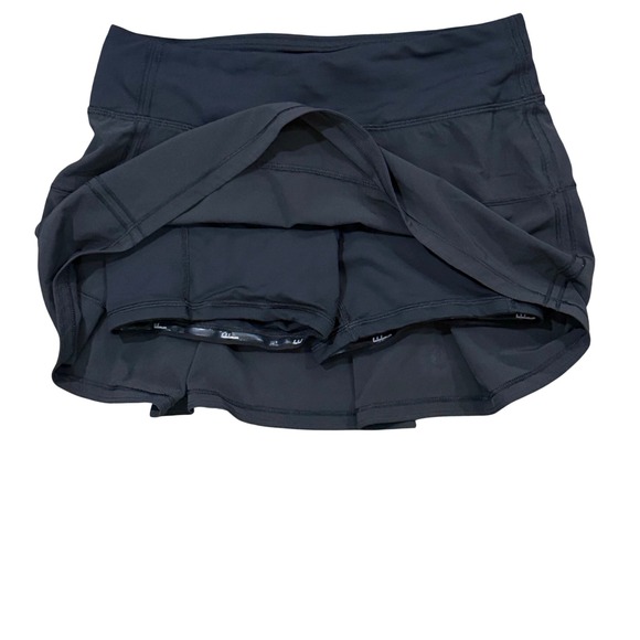 Lululemon Pace Rival Mid-Rise Skirt Black size 4 - Picture 6 of 7